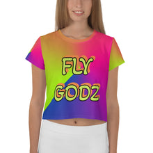Load image into Gallery viewer, FLY GODZ Crop Tee