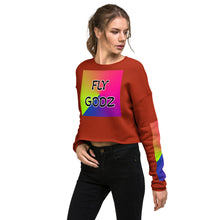 Load image into Gallery viewer, Fly GODZ Crop Sweatshirt